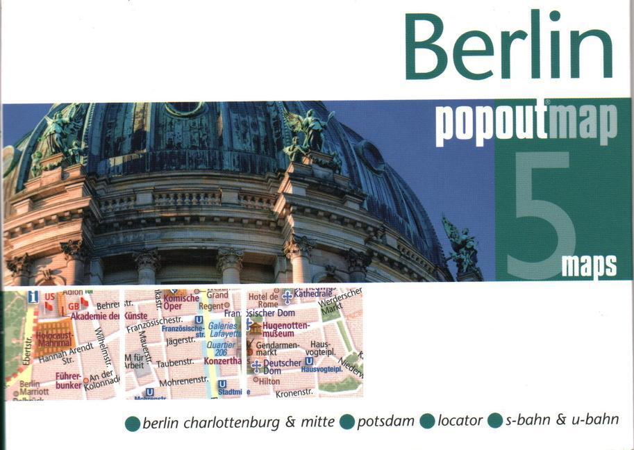 Cover: 9781910218969 | Berlin | Popout Double | Buch | Englisch | 2022 | PopOut Maps