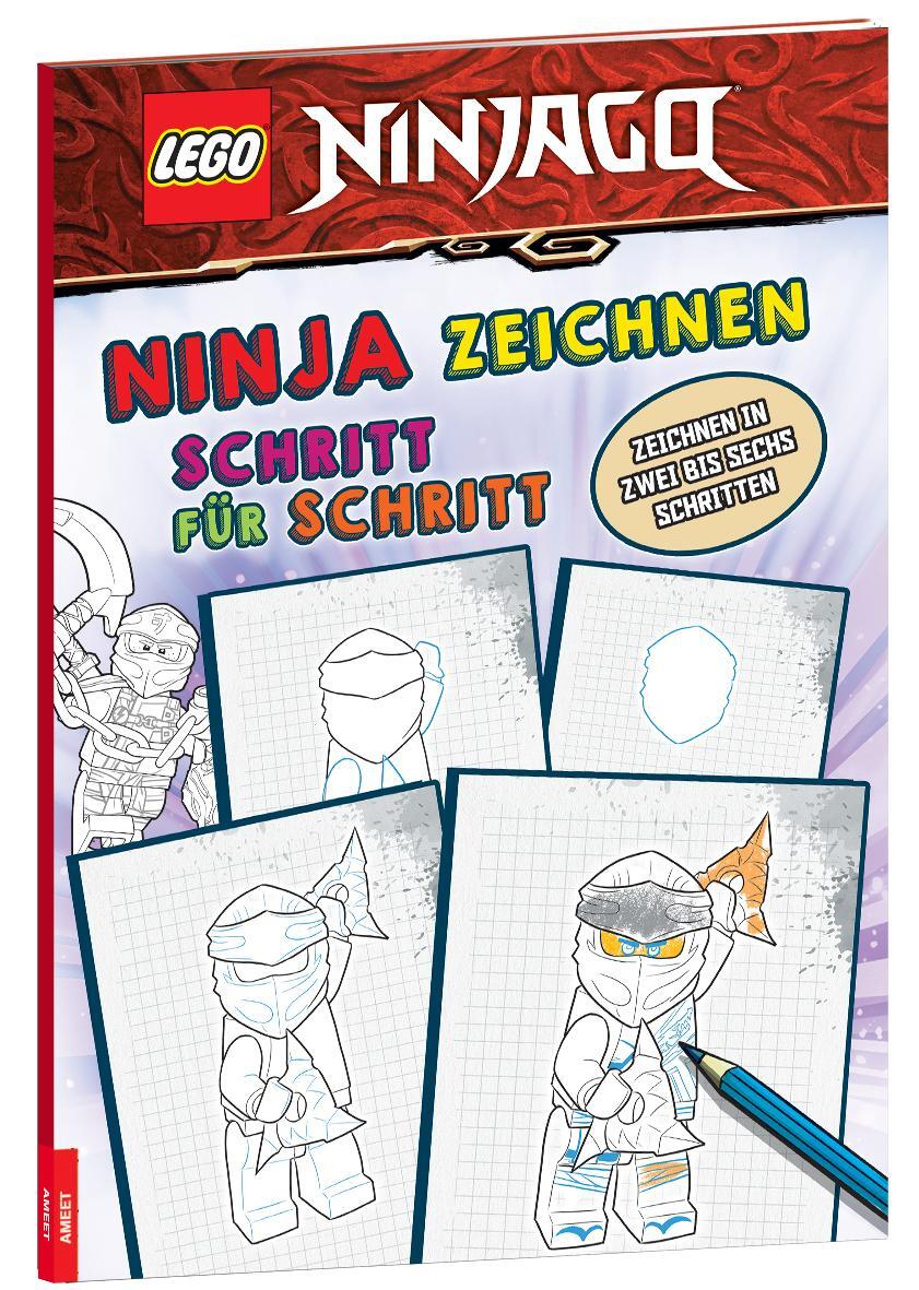 Cover: 9783960807568 | LEGO® NINJAGO® - Ninja zeichnen Schritt für Schritt | Taschenbuch