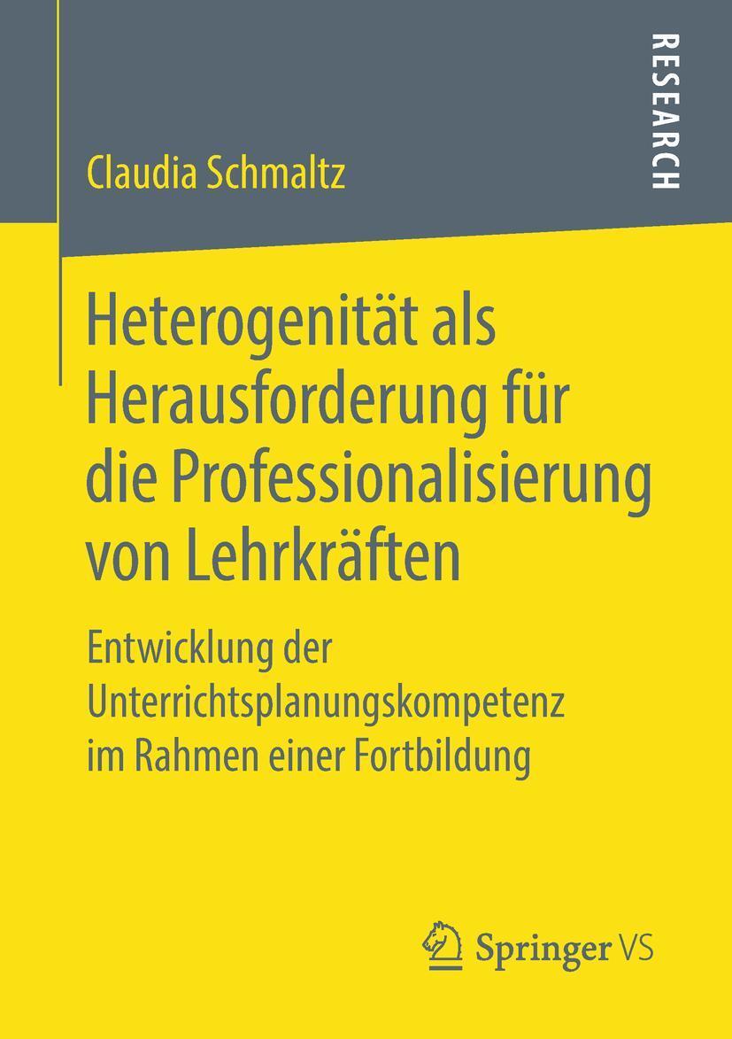 Cover: 9783658230197 | Heterogenität als Herausforderung für die Professionalisierung von...