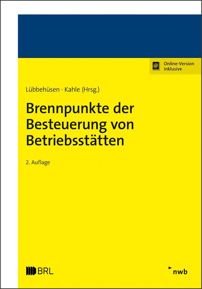 Cover: 9783482659720 | Brennpunkte der Besteuerung von Betriebsstätten | Bundle | Deutsch
