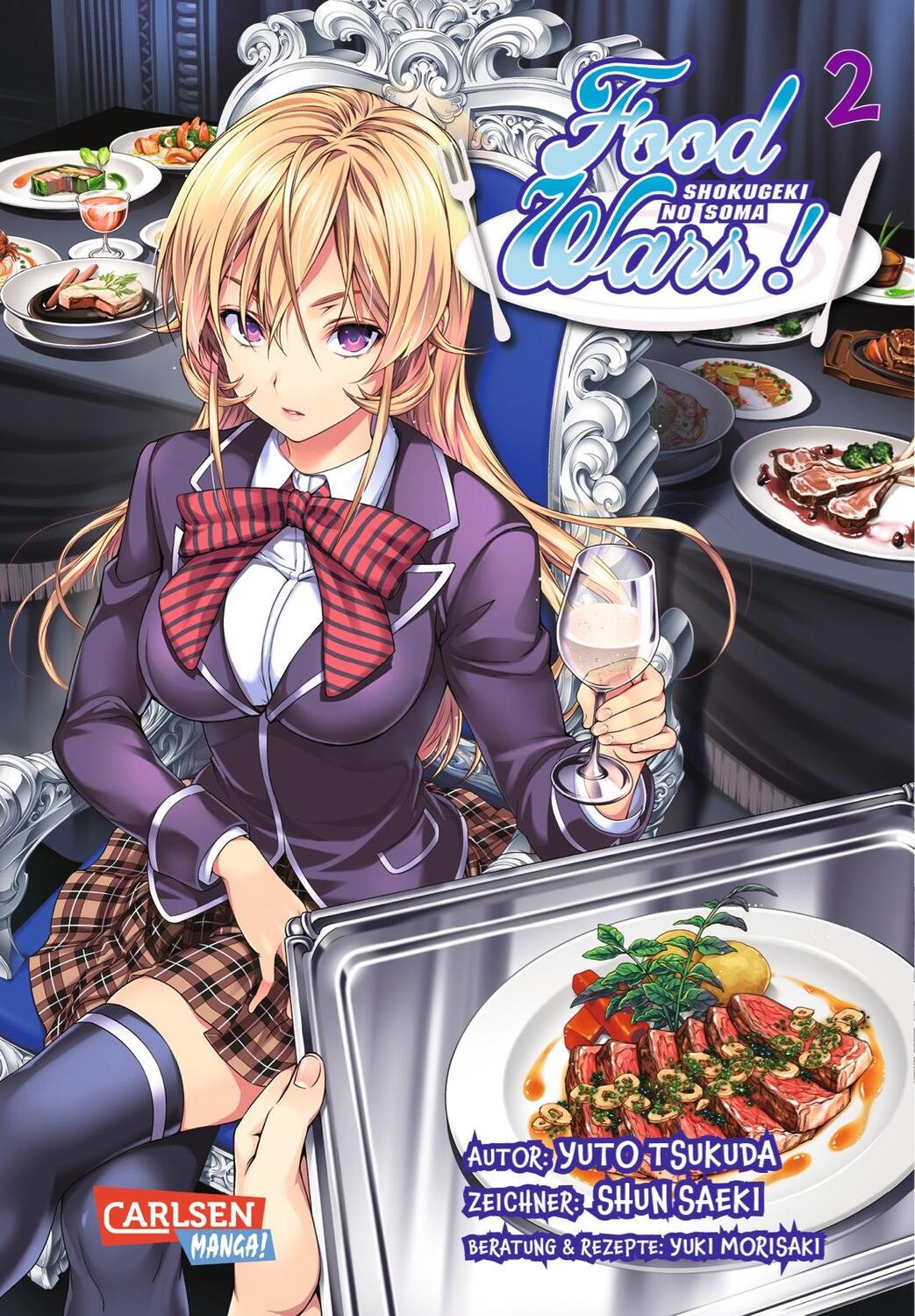 Cover: 9783551777256 | Food Wars - Shokugeki No Soma 02 | Yuto Tsukuda | Taschenbuch | 208 S.