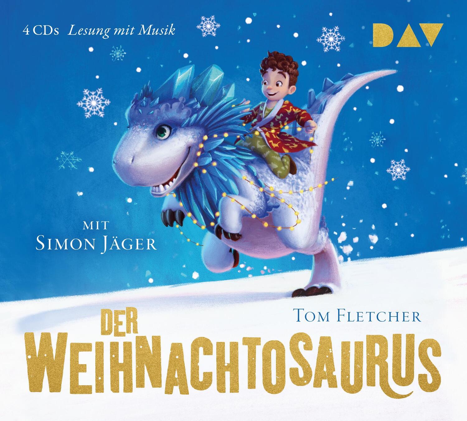 Cover: 9783742402394 | Der Weihnachtosaurus | Lesung mit Musik | Tom Fletcher | Audio-CD