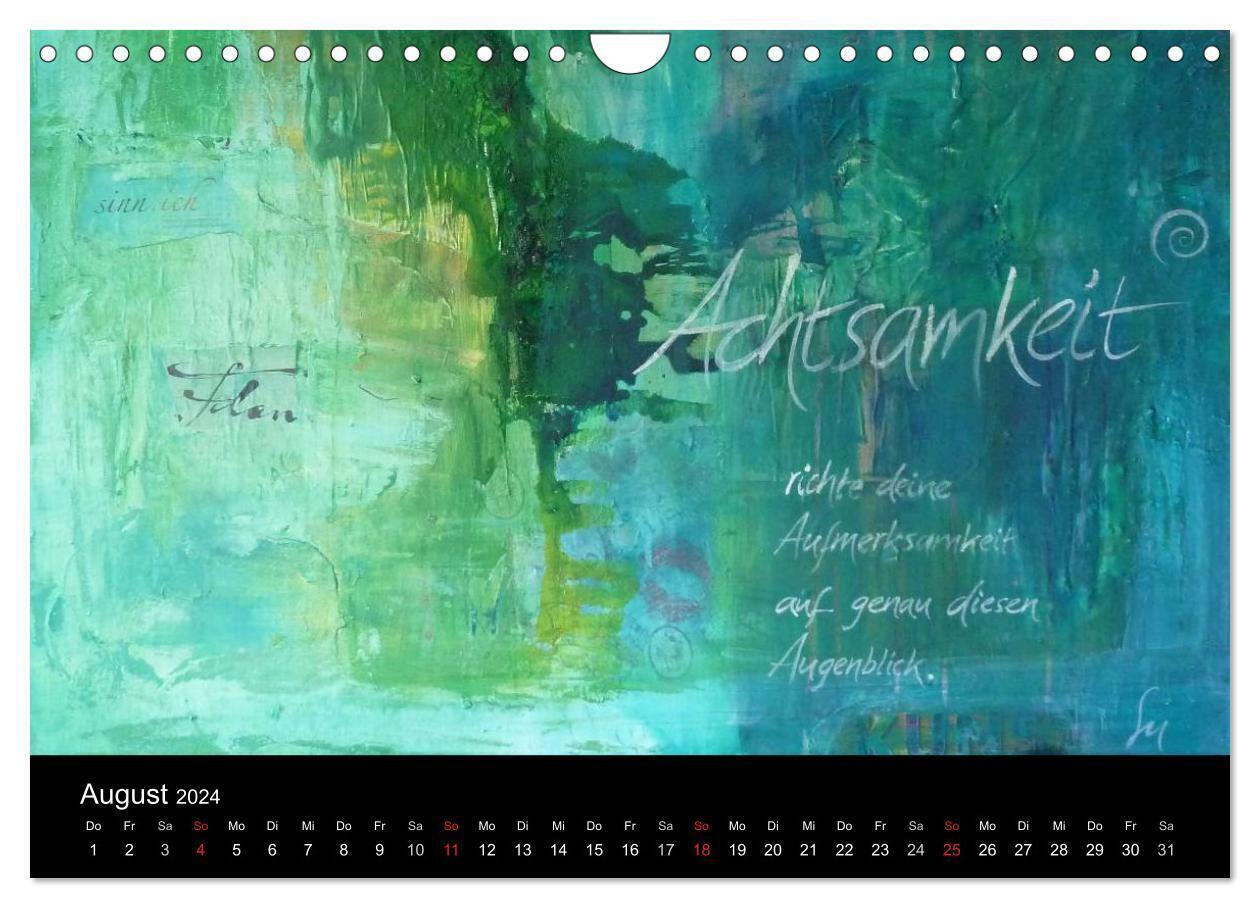 Bild: 9783675634206 | Farbspuren - Kunstkalender (Wandkalender 2024 DIN A4 quer),...