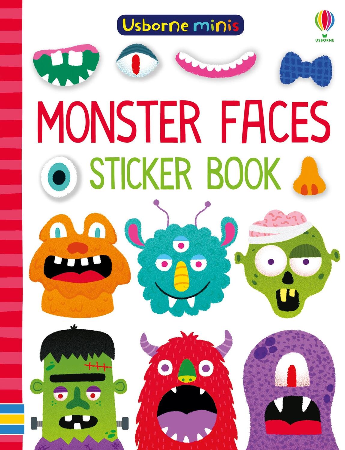 Cover: 9781474960311 | Monster Faces Sticker Book | Sam Smith | Taschenbuch | Usborne Minis