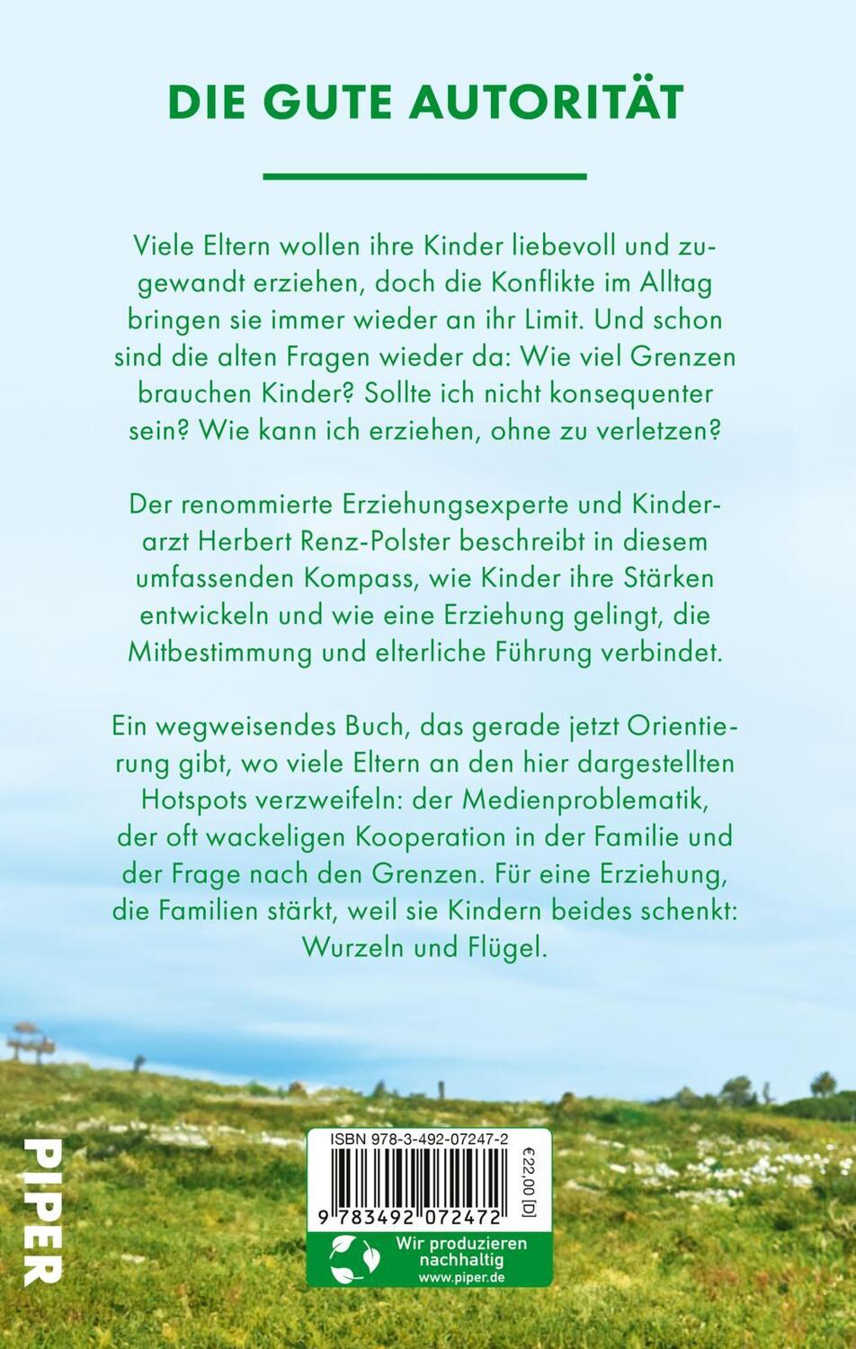 Rückseite: 9783492072472 | Mit Herz und Klarheit | Herbert Renz-Polster | Buch | 432 S. | Deutsch