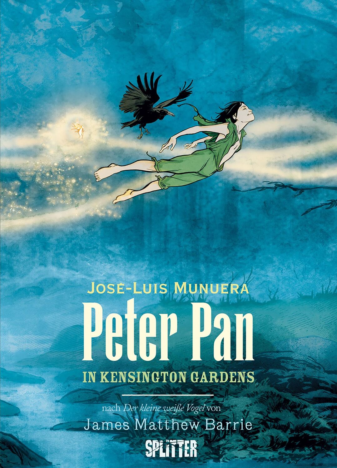 Cover: 9783987214608 | Peter Pan in Kensington Gardens (Graphic Novel) | Barrie (u. a.)