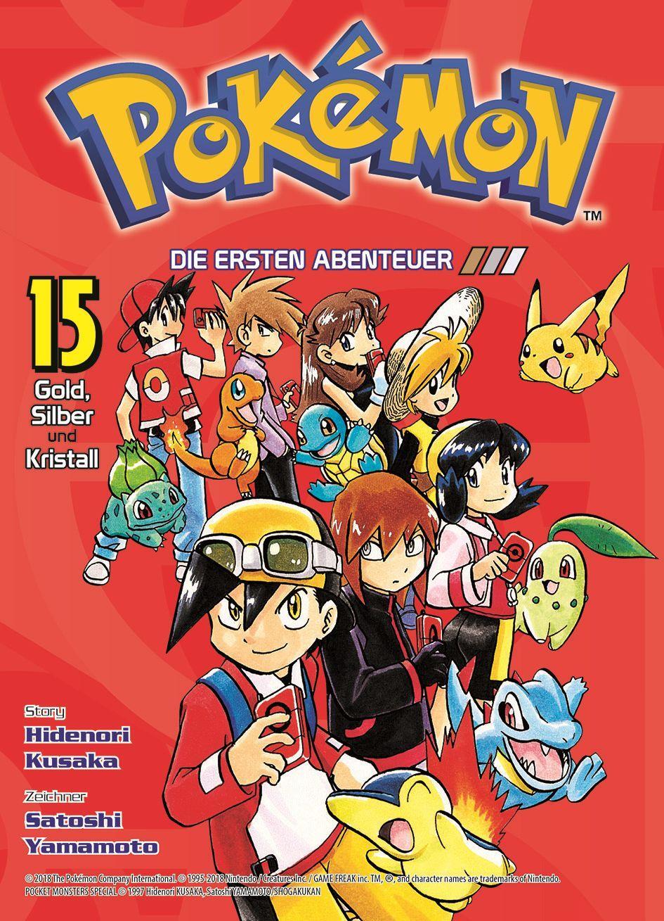 Cover: 9783741608735 | Pokémon - Die ersten Abenteuer | Bd. 15: Gold, Silber und Kristall