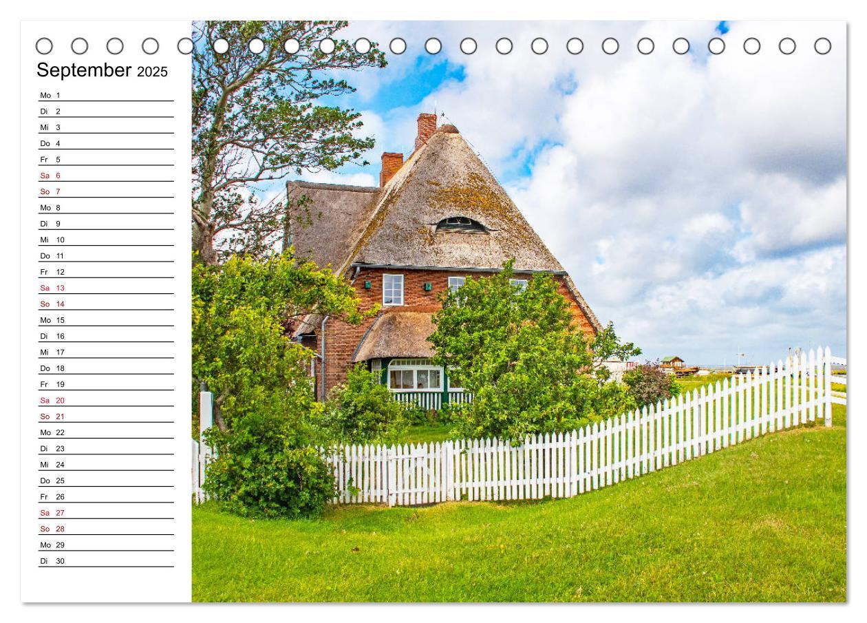 Bild: 9783435114870 | Hallig Hooge - Romantik Pur (Tischkalender 2025 DIN A5 quer),...