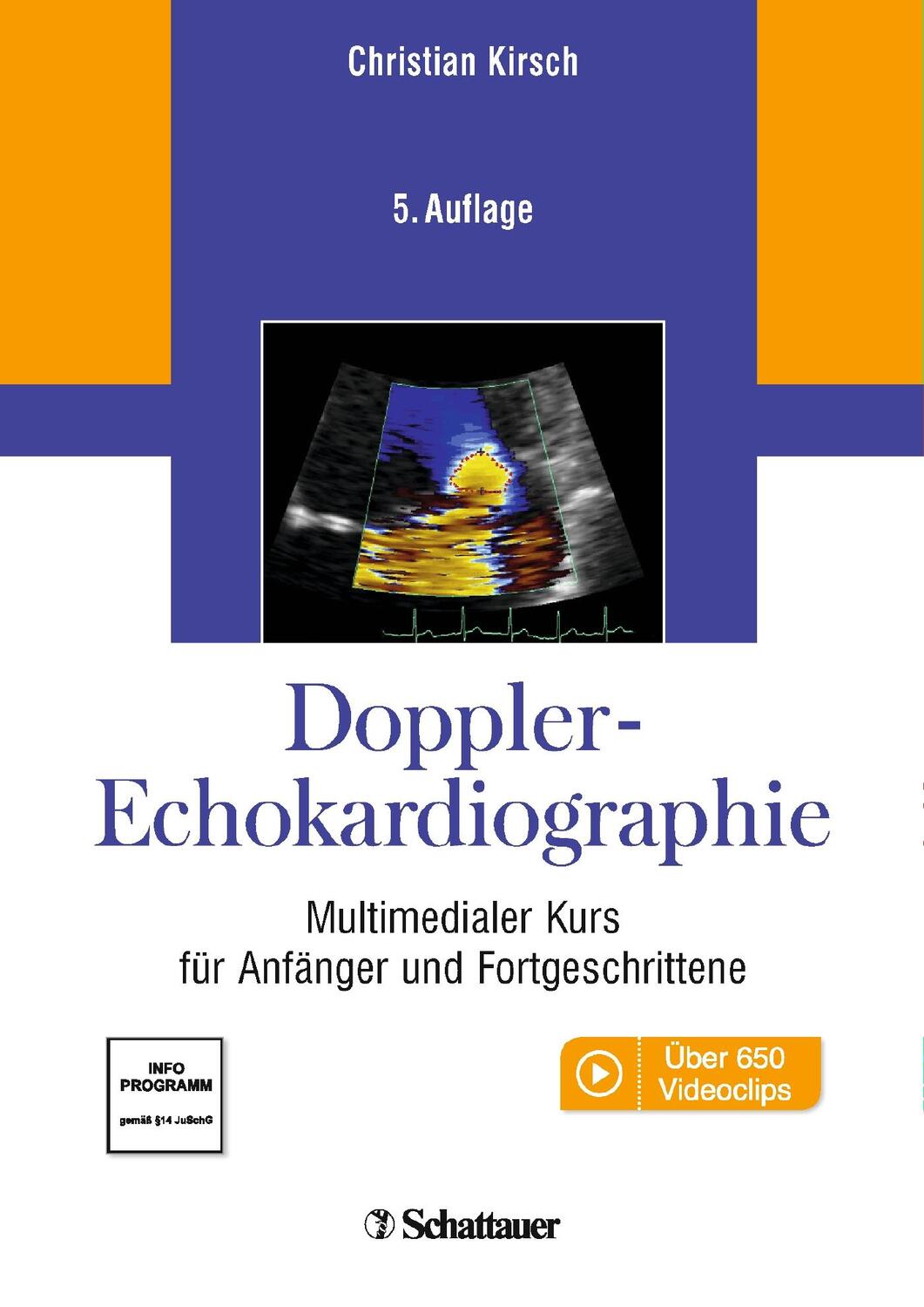 Cover: 9783794552153 | Doppler-Echokardiographie | Christian Kirsch | DVD-ROM | Deutsch