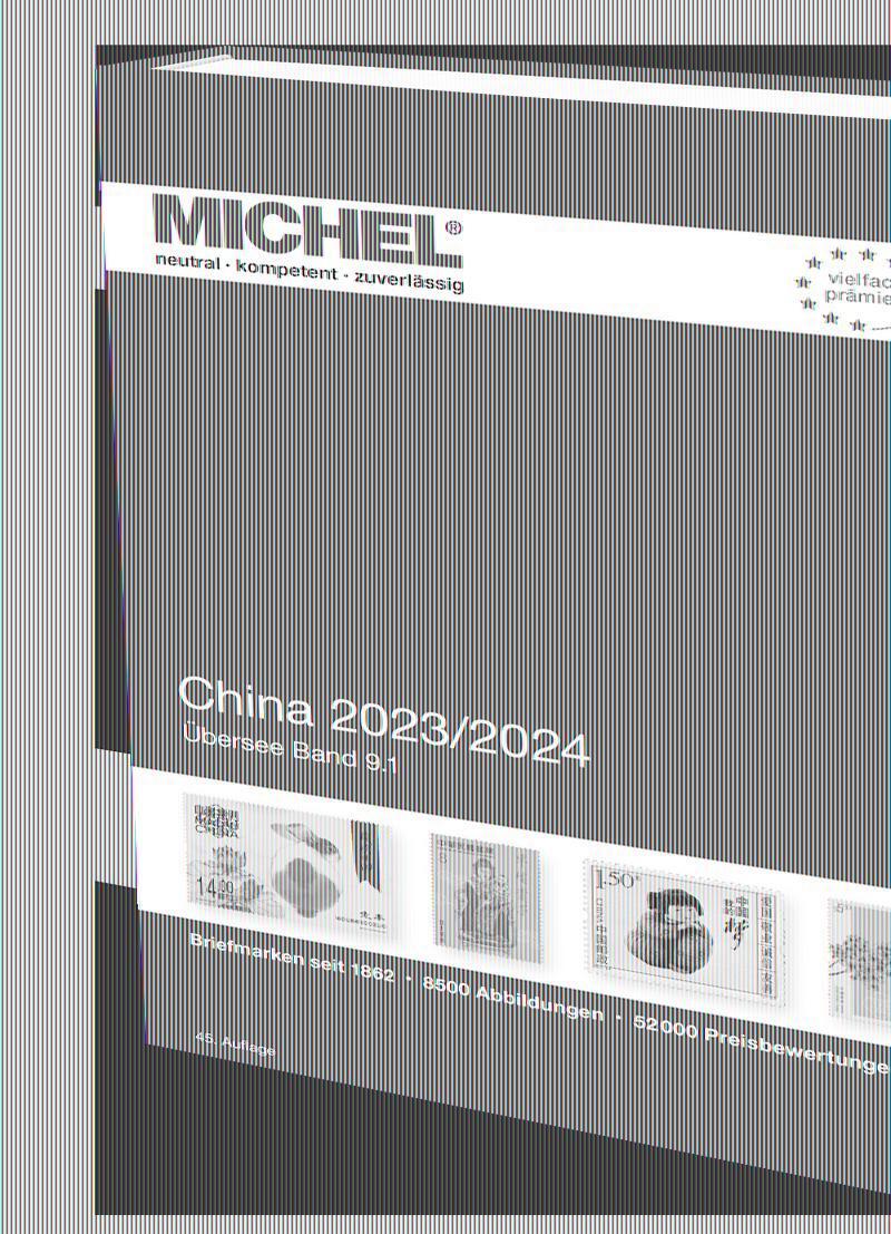 Cover: 9783954024384 | China 2023/2024 | Übersee 9.1 | MICHEL-Redaktion | Buch | 896 S.