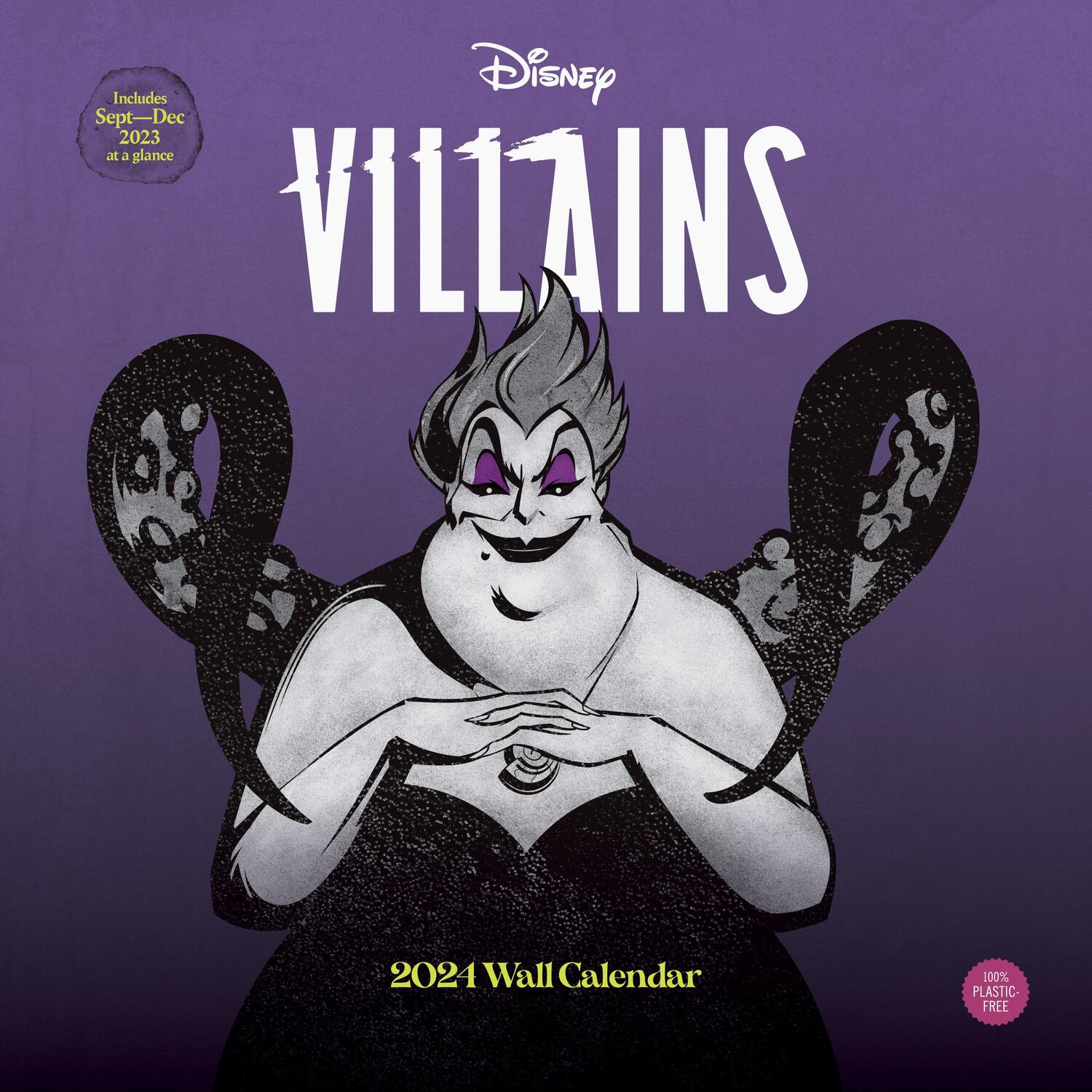 Cover: 9781797222820 | Disney Villains 2024 Wall Calendar | Disney And Pixar | Kalender