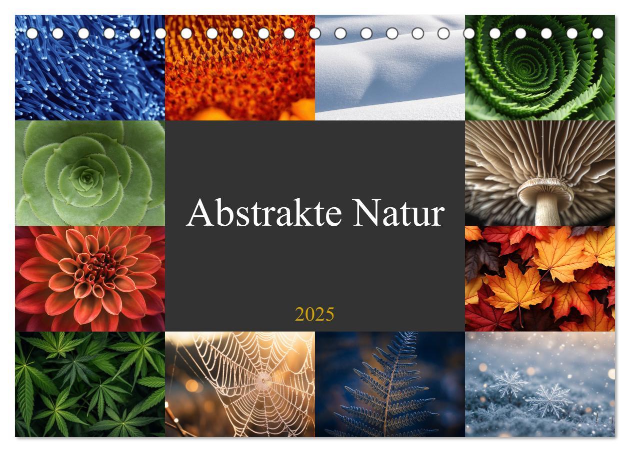 Cover: 9783383761782 | Abstrakte Natur (Tischkalender 2025 DIN A5 quer), CALVENDO...