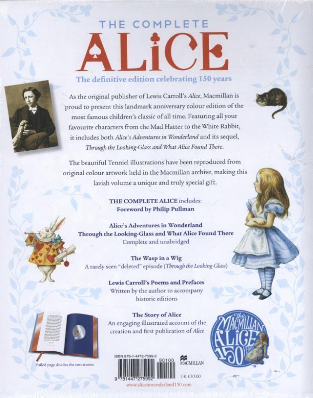 Rückseite: 9781447275992 | The Complete Alice | Lewis Carroll | Buch | Englisch | 2015