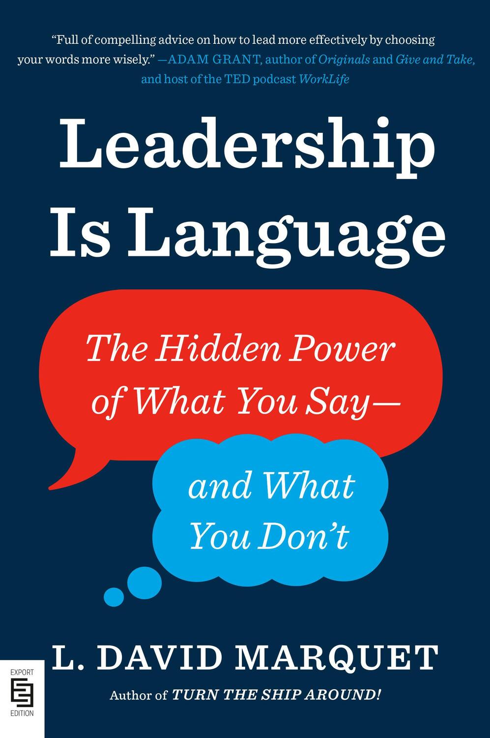 Cover: 9780525542889 | Leadership Is Language | L. David Marquet | Taschenbuch | XIV | 2020