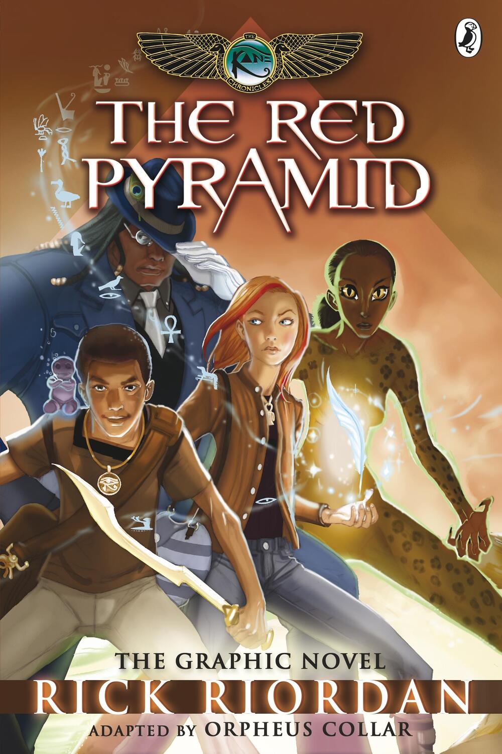 Cover: 9780141350394 | The Red Pyramid: The Graphic Novel (The Kane Chronicles Book 1) | Buch