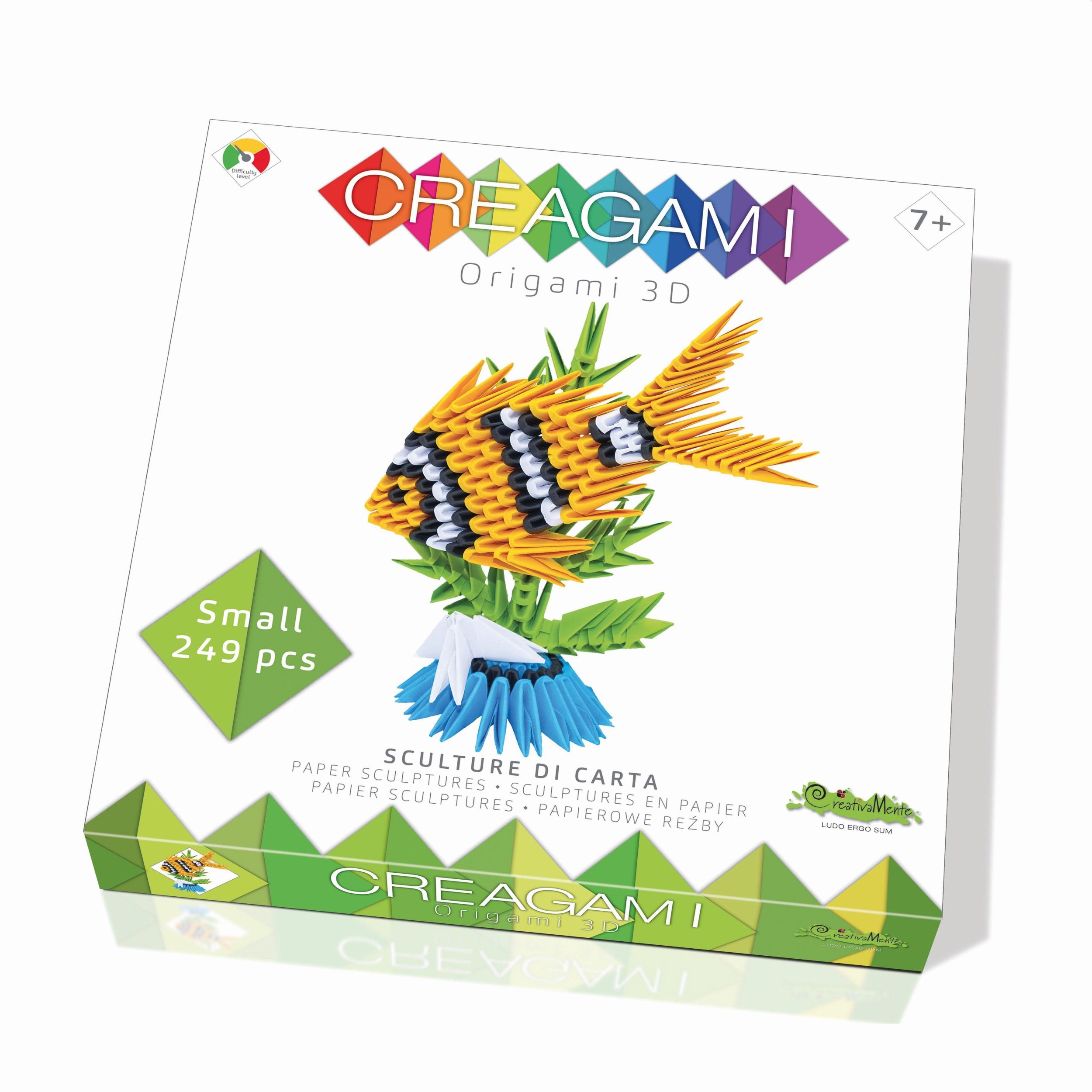 Cover: 8032591787628 | CREAGAMI - Origami 3D Fisch 249 Teile | Creagami | Spiel | 3178762