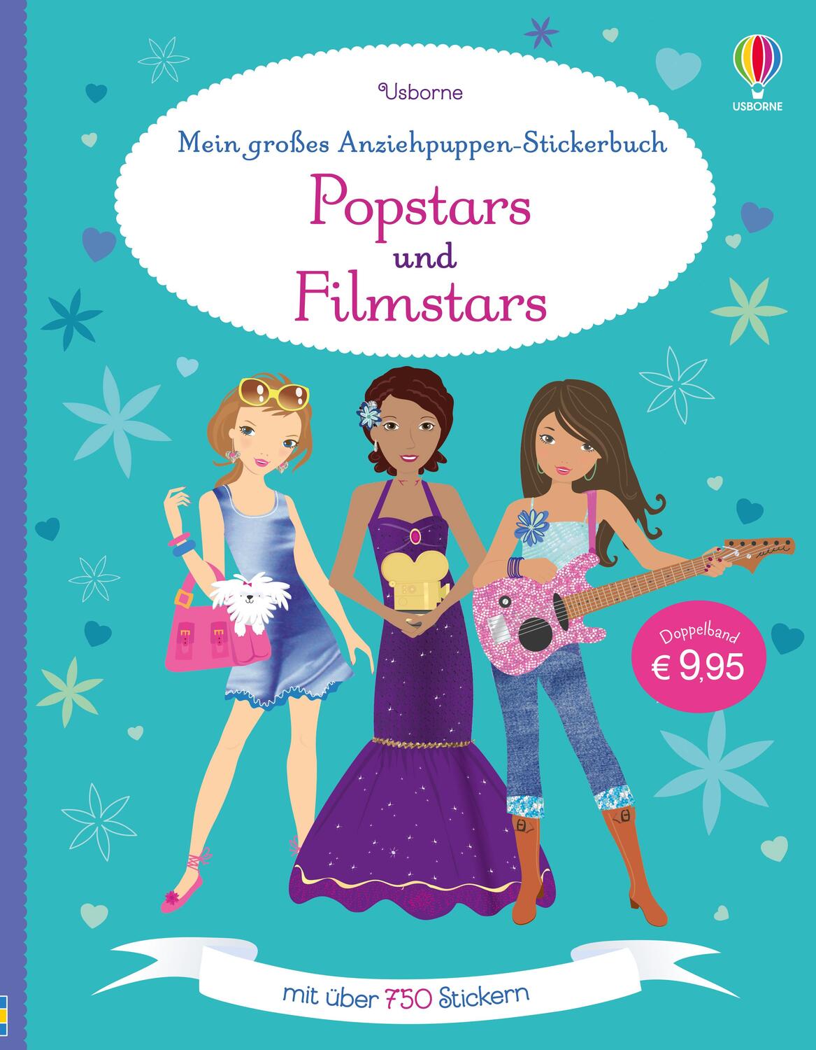 Cover: 9781782324898 | Mein großes Anziehpuppen-Stickerbuch: Popstars und Filmstars | Buch