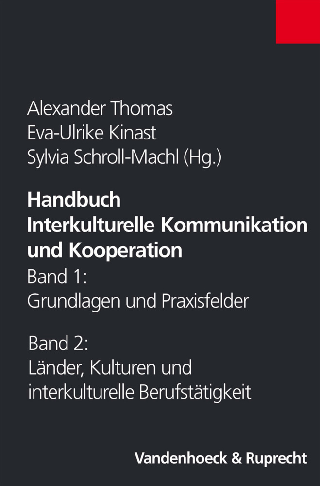 Cover: 9783525461860 | Handbuch Interkulturelle Kommunikation und Kooperation | Taschenbuch
