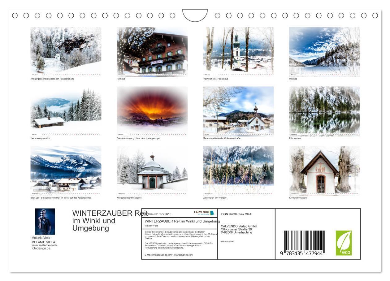 Bild: 9783435477944 | WINTERZAUBER Reit im Winkl und Umgebung (Wandkalender 2025 DIN A4...