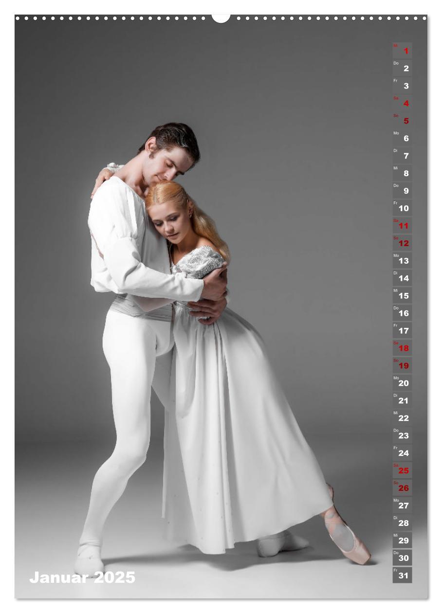 Bild: 9783435893140 | Sinneseindruck Ballett (Wandkalender 2025 DIN A2 hoch), CALVENDO...