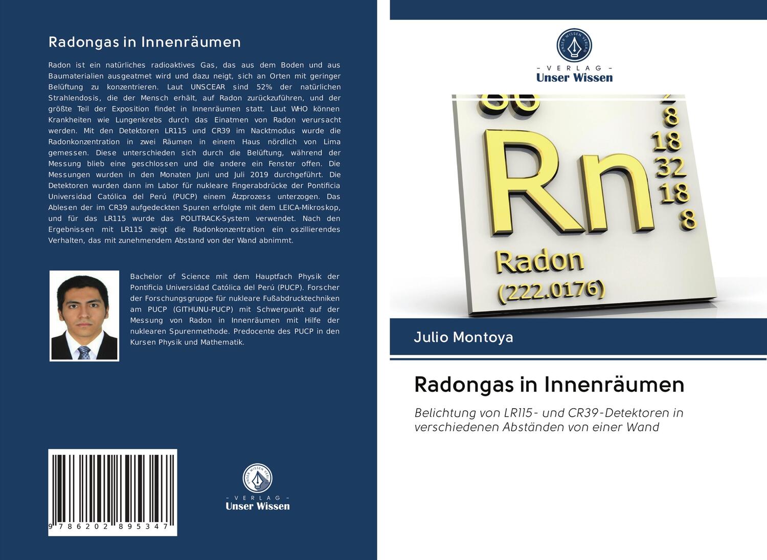 Cover: 9786202895347 | Radongas in Innenräumen | Julio Montoya | Taschenbuch | Paperback