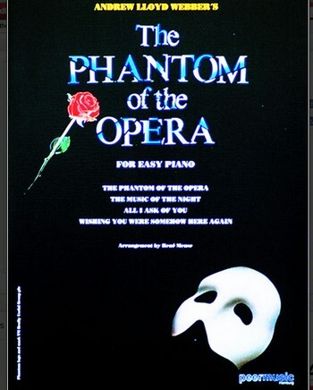 Cover: 9790500110880 | The Phantom Of The Opera | For Easy Piano | Peer Musik Verlag