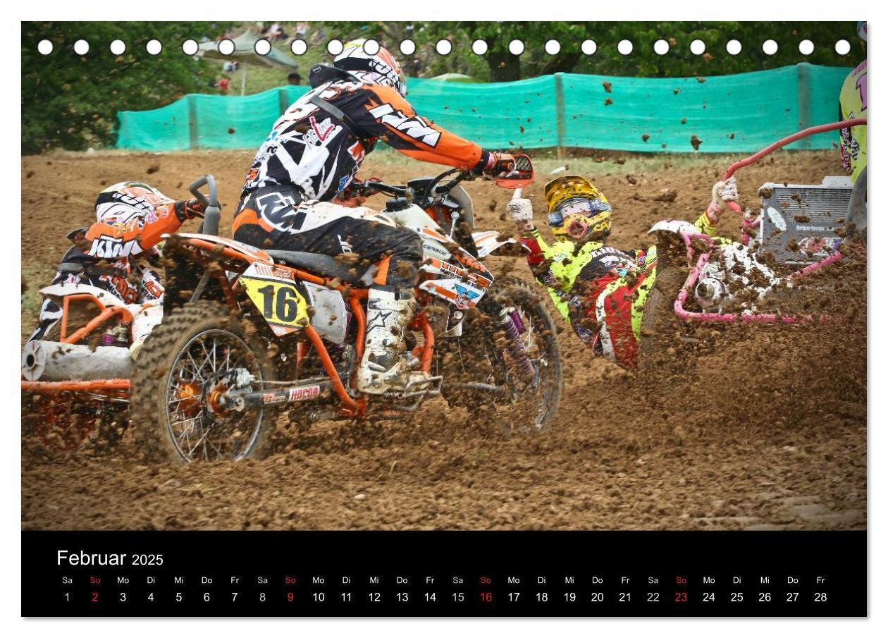 Bild: 9783435516735 | Motocross Kalender - Emotionen auf 2 Rädern (Tischkalender 2025 DIN...