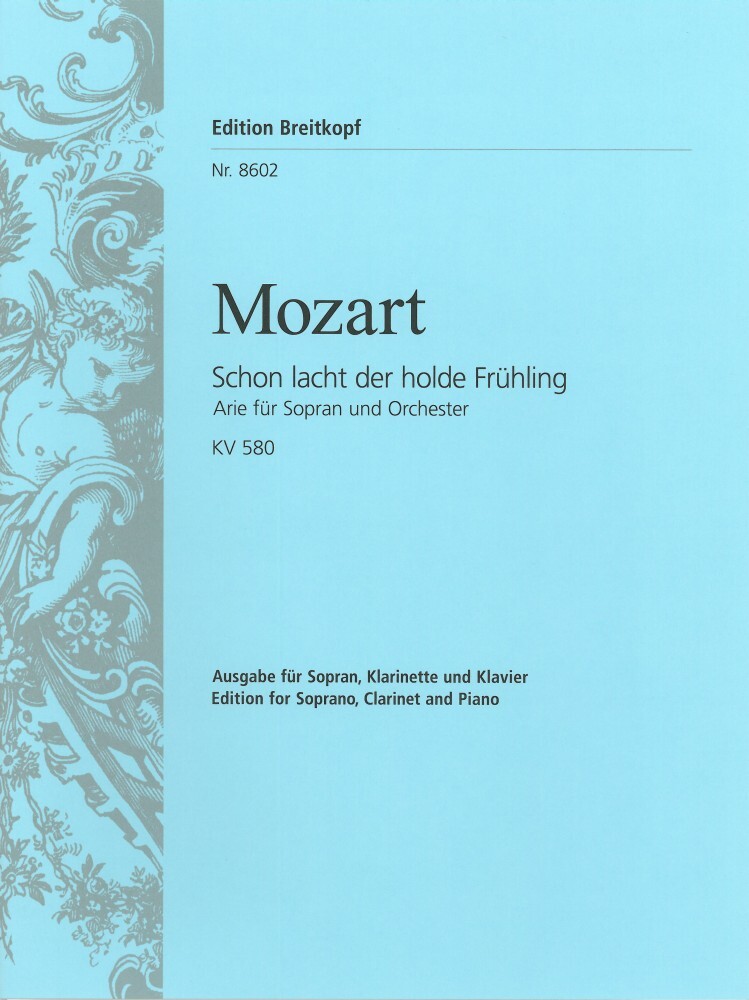 Cover: 9790004180389 | Schon lacht der holde KV 580 | Wolfgang Amadeus Mozart | Buch