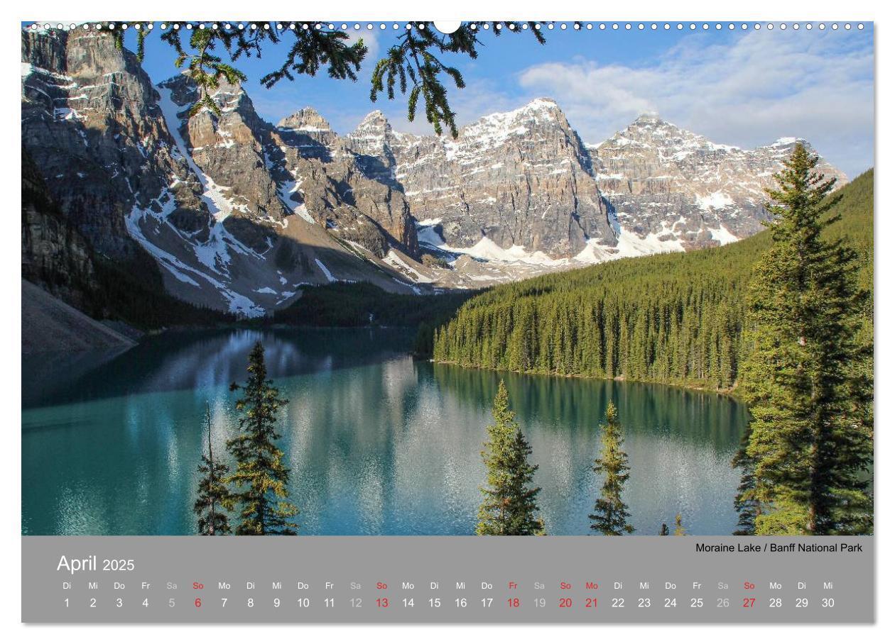 Bild: 9783435575749 | Rocky Mountains 2025 (Wandkalender 2025 DIN A2 quer), CALVENDO...