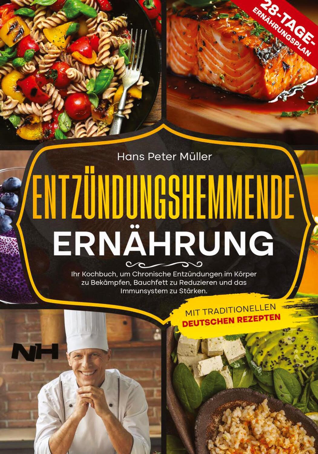 Cover: 9788894748826 | ENTZÜNDUNGSHEMMENDE ERNÄHRUNG | Hans Peter Müller | Buch | 148 S.