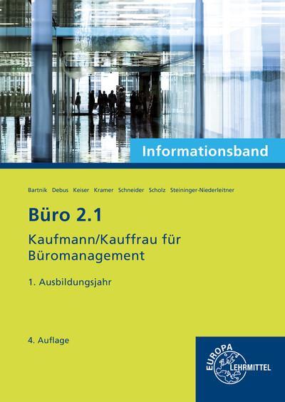 Cover: 9783758574351 | Büro 2.1- Informationsband - 1. Ausbildungsjahr | Bartnik (u. a.)