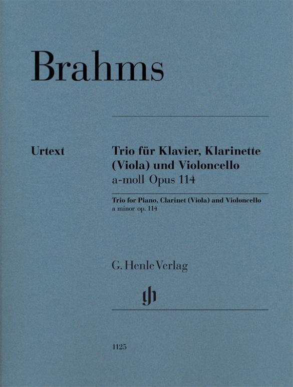 Cover: 9790201811253 | Trio für Klavier, Klarinette (Viola) und Violoncello a-moll op. 114
