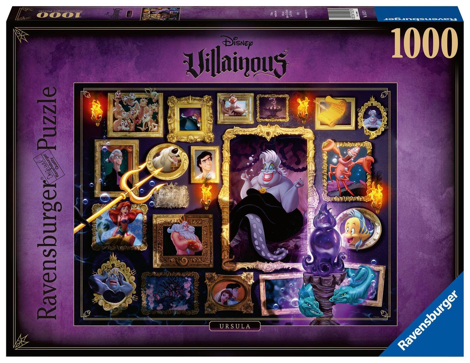 Cover: 4005556150274 | Ravensburger Puzzle 1000 Teile - Disney Villainous Ursula - Die...