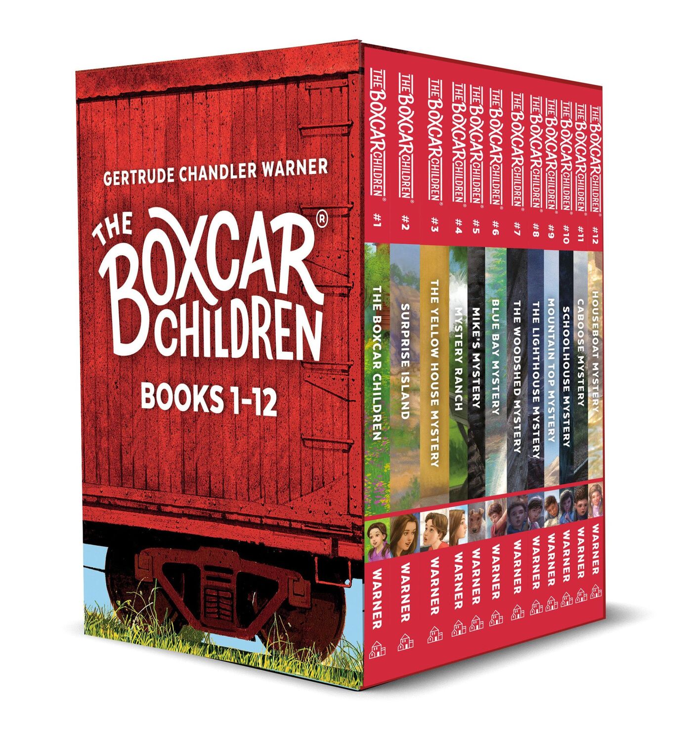 Cover: 9780807508558 | The Boxcar Children Bookshelf (Books 1-12) | Gertrude Chandler Warner