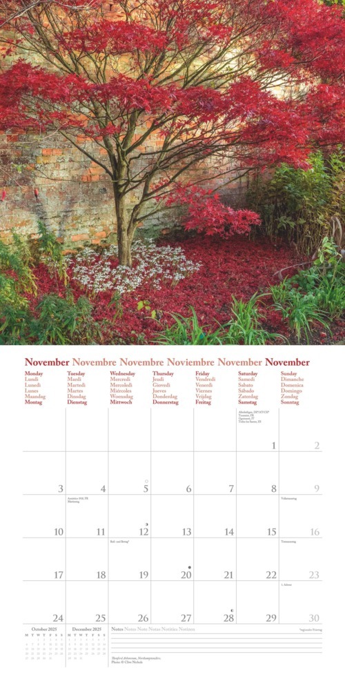 Bild: 4002725988003 | N NEUMANNVERLAGE - English Country Gardens 2025 Broschürenkalender,...