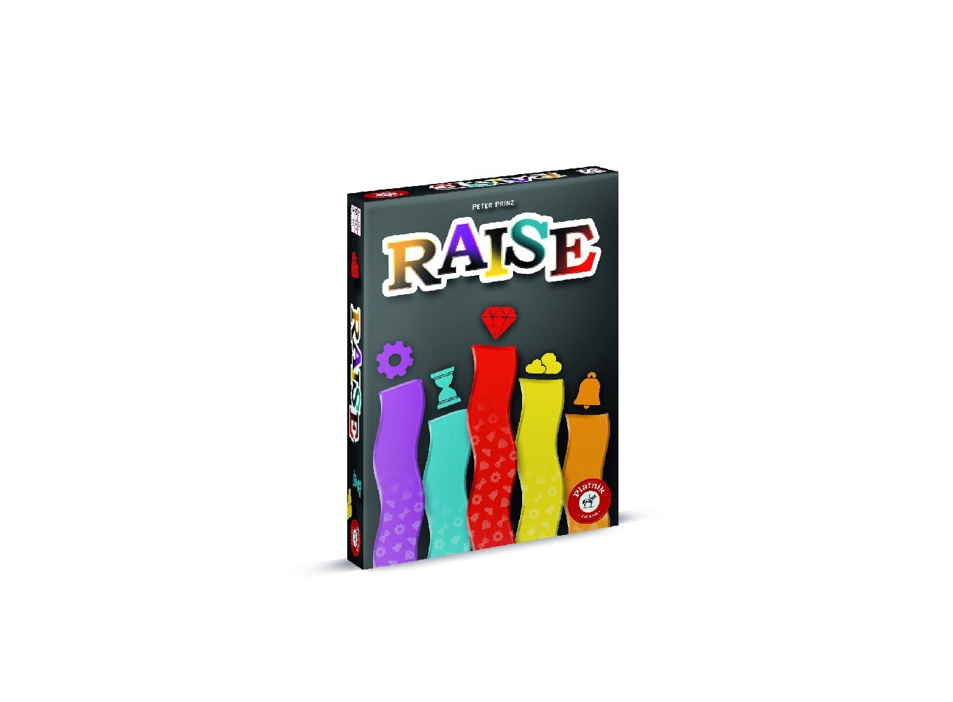 Cover: 9001890666667 | Raise (Spiel) | Kurzweiliges Würfel- und Kartenspiel | Spiel | Deutsch