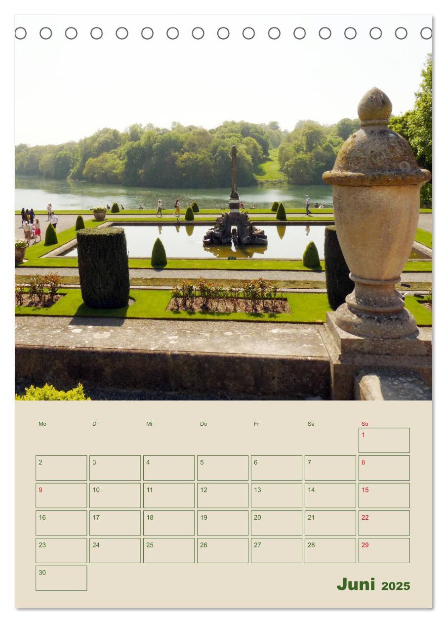 Bild: 9783435969562 | Schlösser und Gärten in England (Tischkalender 2025 DIN A5 hoch),...