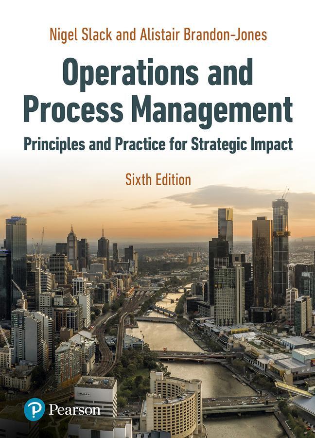 Cover: 9781292350066 | Operations and Process Management | Slack:OPM 6th Ed | Slack (u. a.)