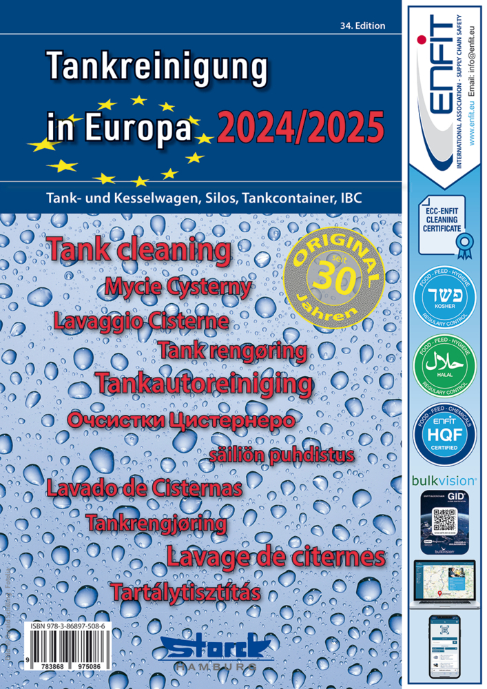 Cover: 9783868975086 | Tankreinigung in Europa 2024/2025 | ecomed-Storck GmbH | Taschenbuch