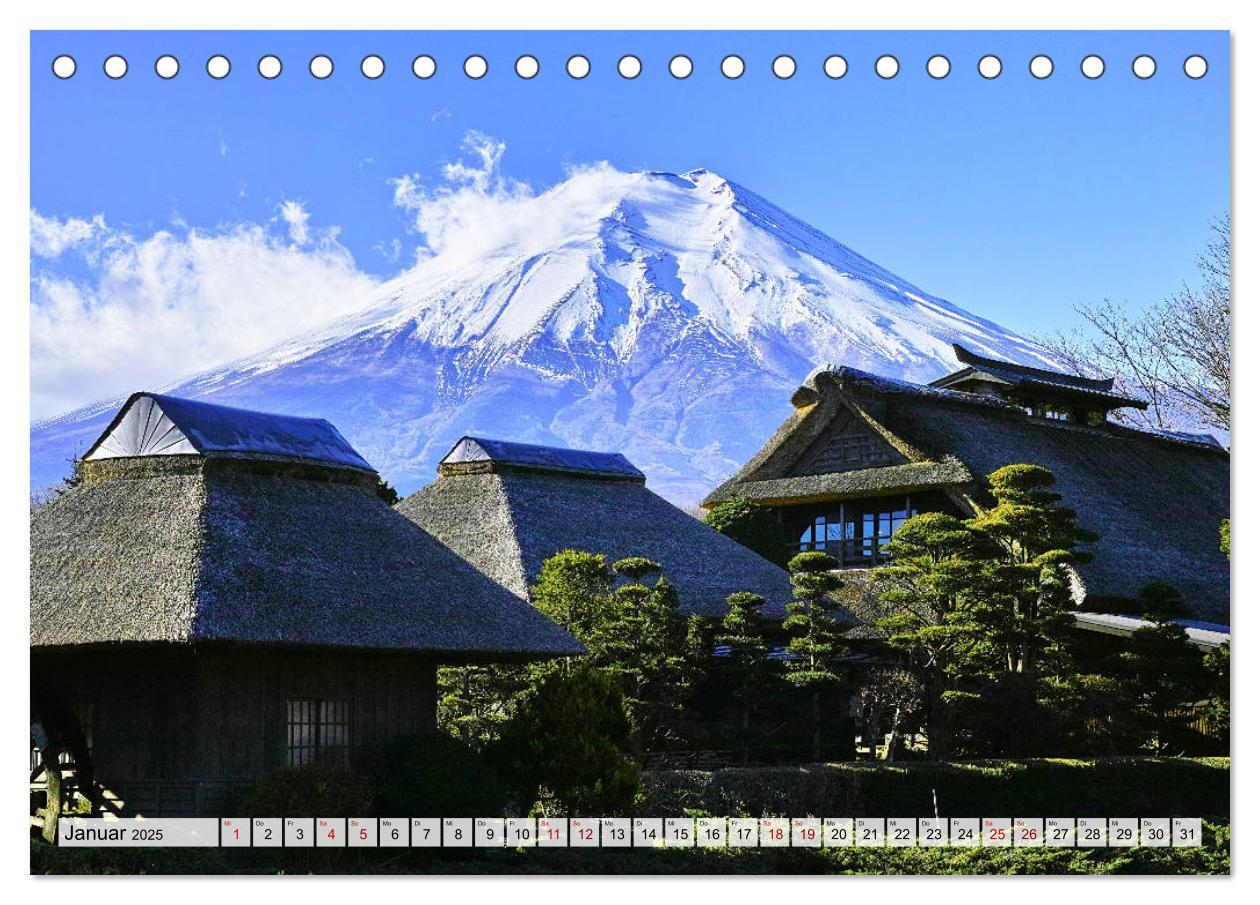 Bild: 9783435286683 | Exotische Bilderreise durch Japan (Tischkalender 2025 DIN A5 quer),...