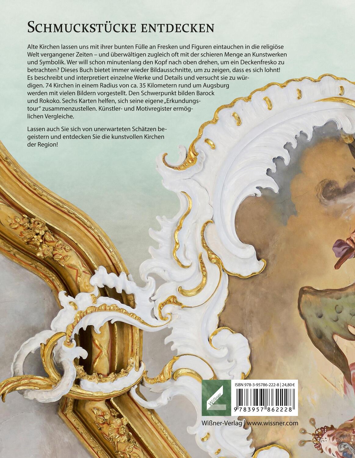 Rückseite: 9783957862228 | Kirchenkunst um Augsburg | Karl Fieger | Buch | Deutsch | 2019