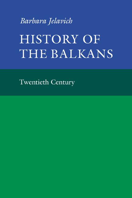 Cover: 9780521274593 | History of the Balkans | Volume 2 | Barbara Jelavich | Taschenbuch