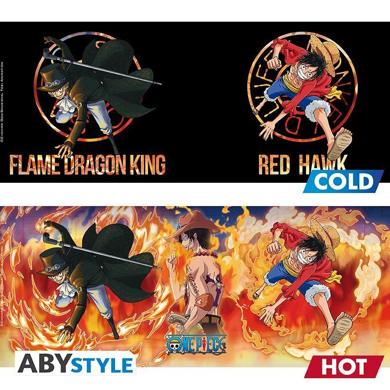 Bild: 3665361139768 | ONE PIECE-Mug Heat Change-Luffy &amp; Sabo | Stück | In Karton | Deutsch