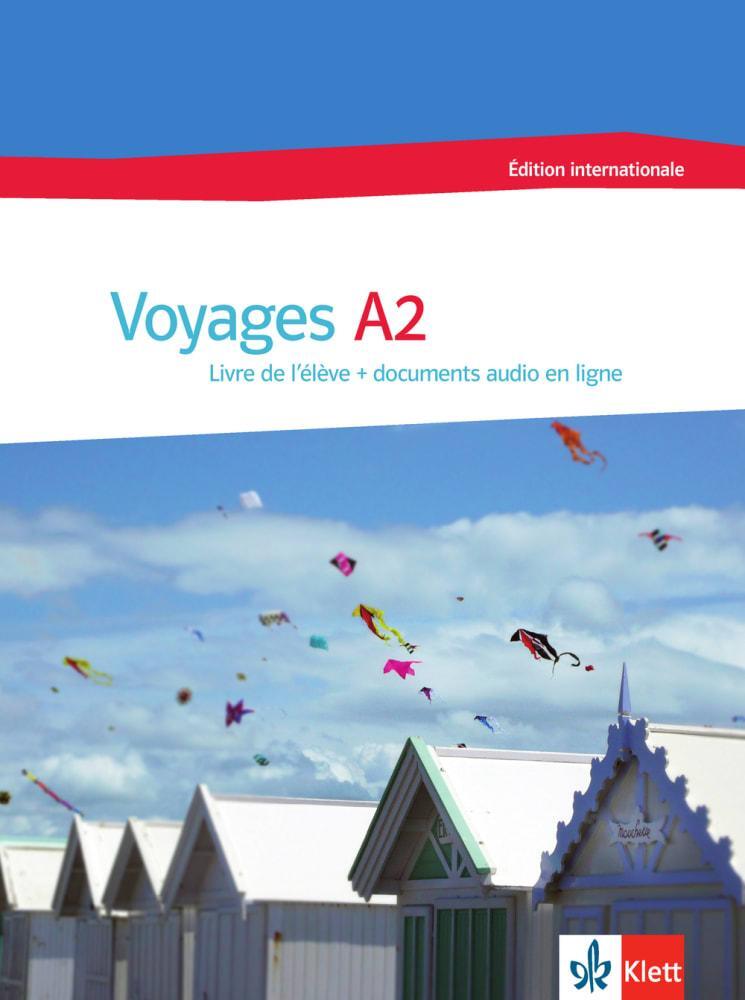 Cover: 9783125295049 | Voyages A2 | Livre de l'élève + documents audio en ligne, Frz/dt