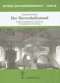 Cover: 9783892350583 | Kiessling, G: Herrschaftsstand | Gotthard Kiessling | Deutsch | 1995