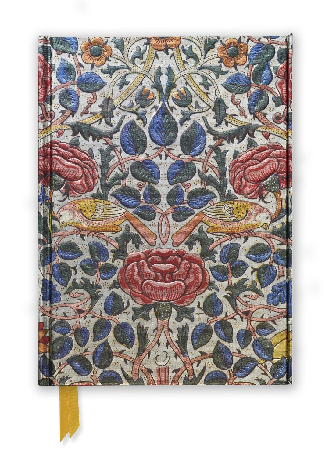 Cover: 9781783616589 | William Morris: Rose (Foiled Journal) | Flame Tree Publishing | Buch