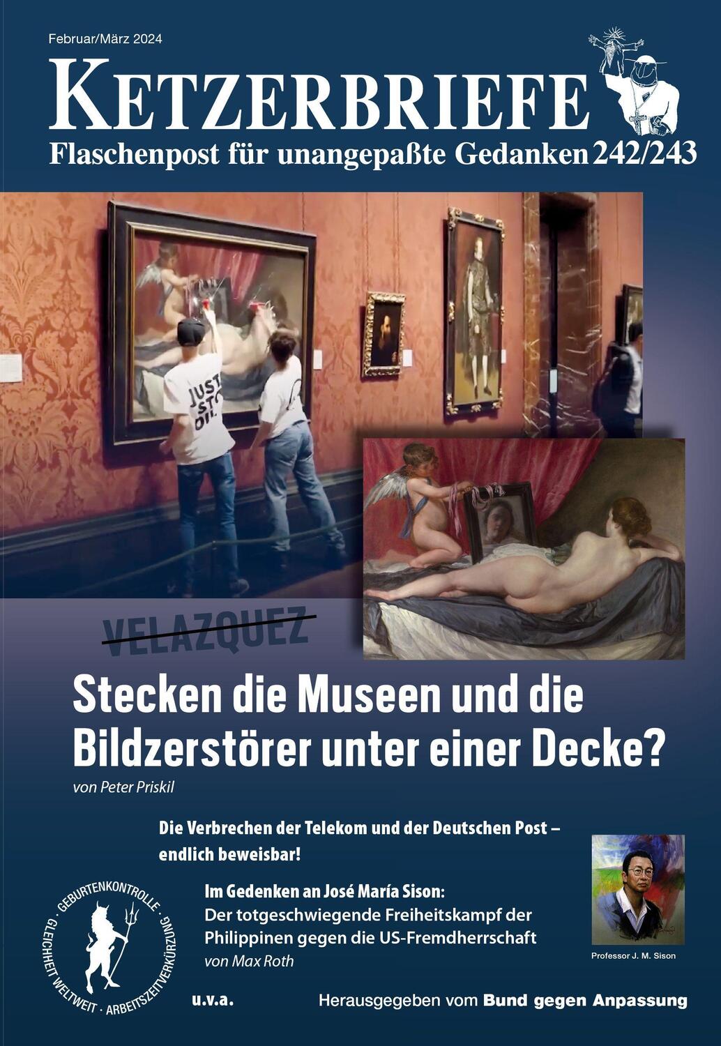 Cover: 9783894843069 | Stecken die Museen und die Bildzerstörer unter einer Decke? | Buch