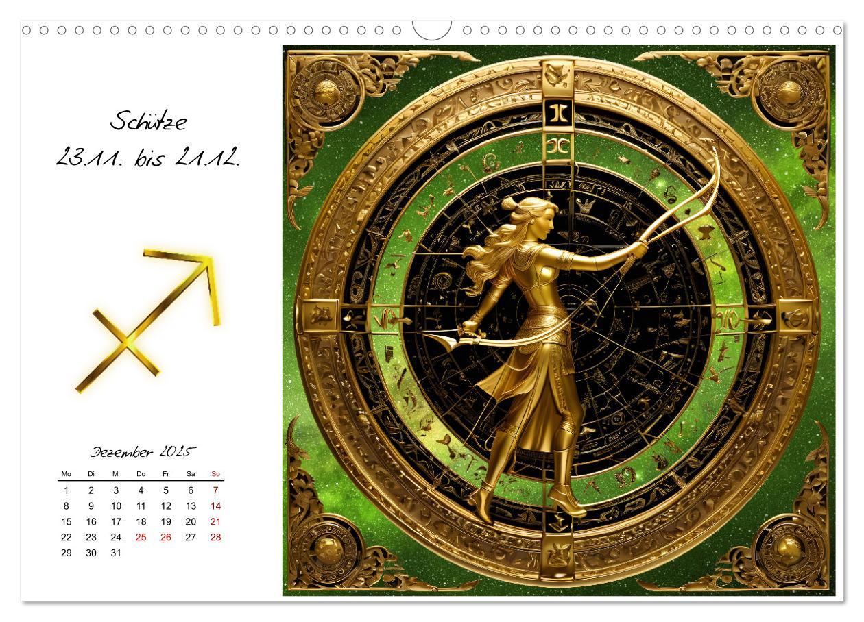 Bild: 9783457220757 | Ein Jahr in Gold (Wandkalender 2025 DIN A3 quer), CALVENDO...