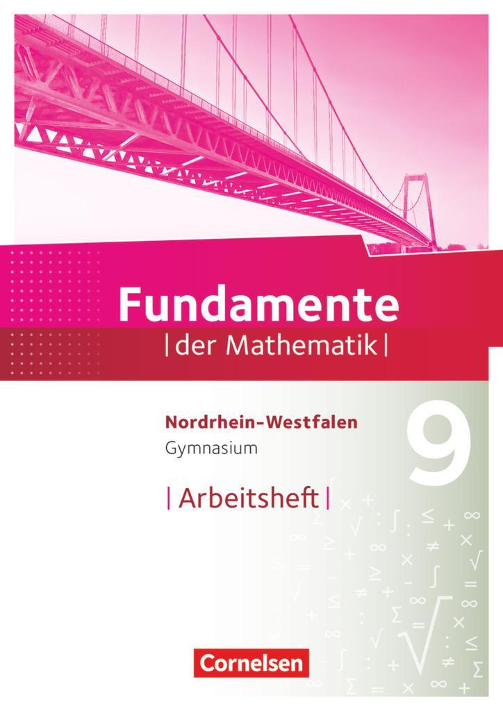 Cover: 9783060068647 | Fundamente der Mathematik 9. Schuljahr. Arbeitsheft Gymnasium...