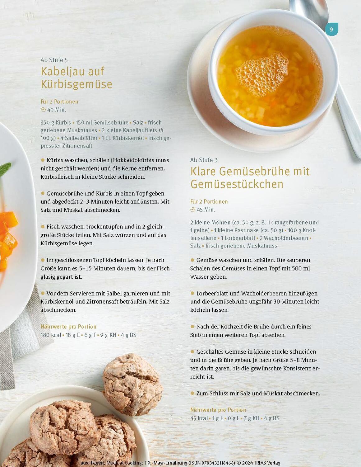 Bild: 9783432118468 | Medical Cooking: F.X. Mayr-Ernährung | Sepp Fegerl (u. a.) | Buch